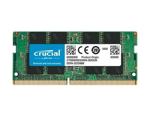 Crucial 4GB DDR4 2666MHz SODIMM Laptop RAM Memory Module