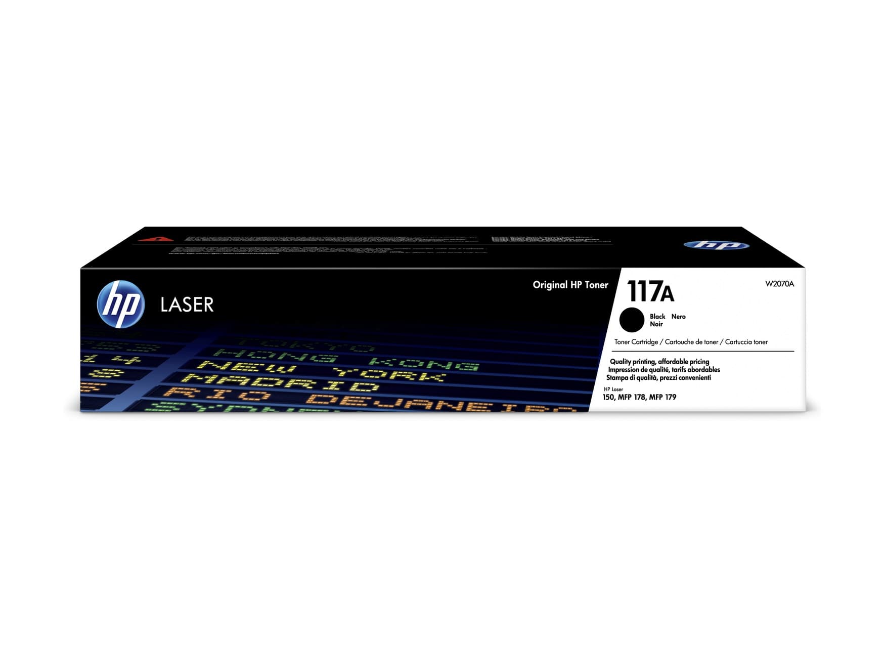 HP 117A Original Laser Toner Cartridge Black (W2070A)