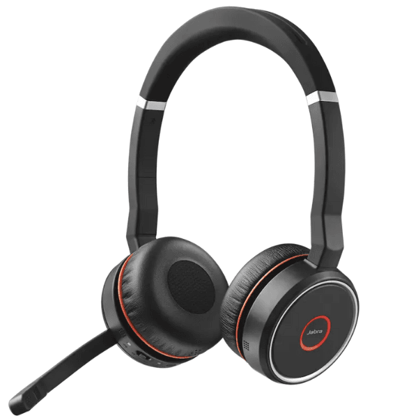 Jabra Evolve 75 SE Wireless Headset with Active Noise Cancellation (ANC)