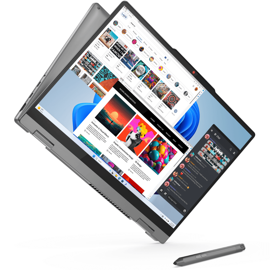 Lenovo IdeaPad 5 2-in-1 Laptop 14" OLED Touchscreen Intel Core i7 16GB RAM 512GB SSD Storm Grey