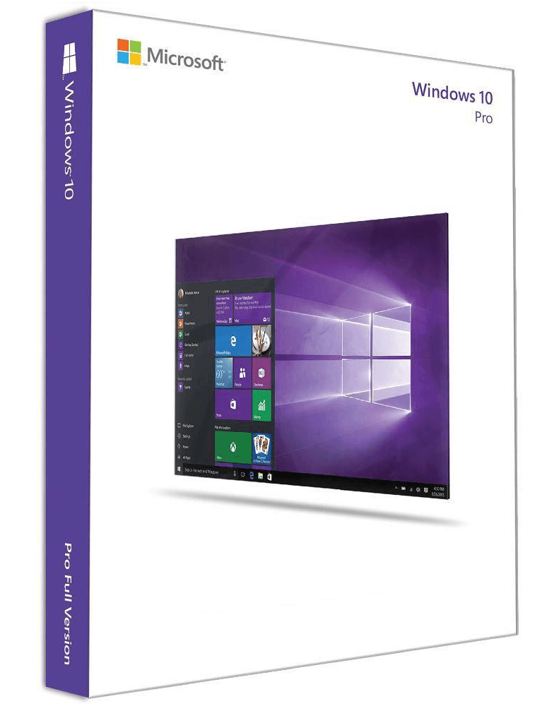 Microsoft Windows 10 Professional 64-bit OEM DVD with Genuine License Key
