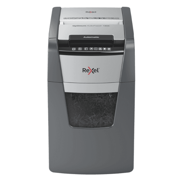 Rexel Optimum AutoFeed+ 150X Cross-Cut Paper Shredder P-4 Security