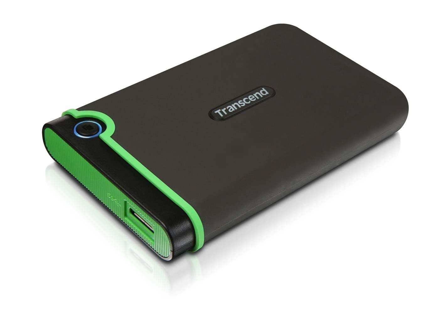 Transcend StoreJet 25M3 4TB USB 3.1 Shock Resistant Portable Hard Drive - Iron Gray